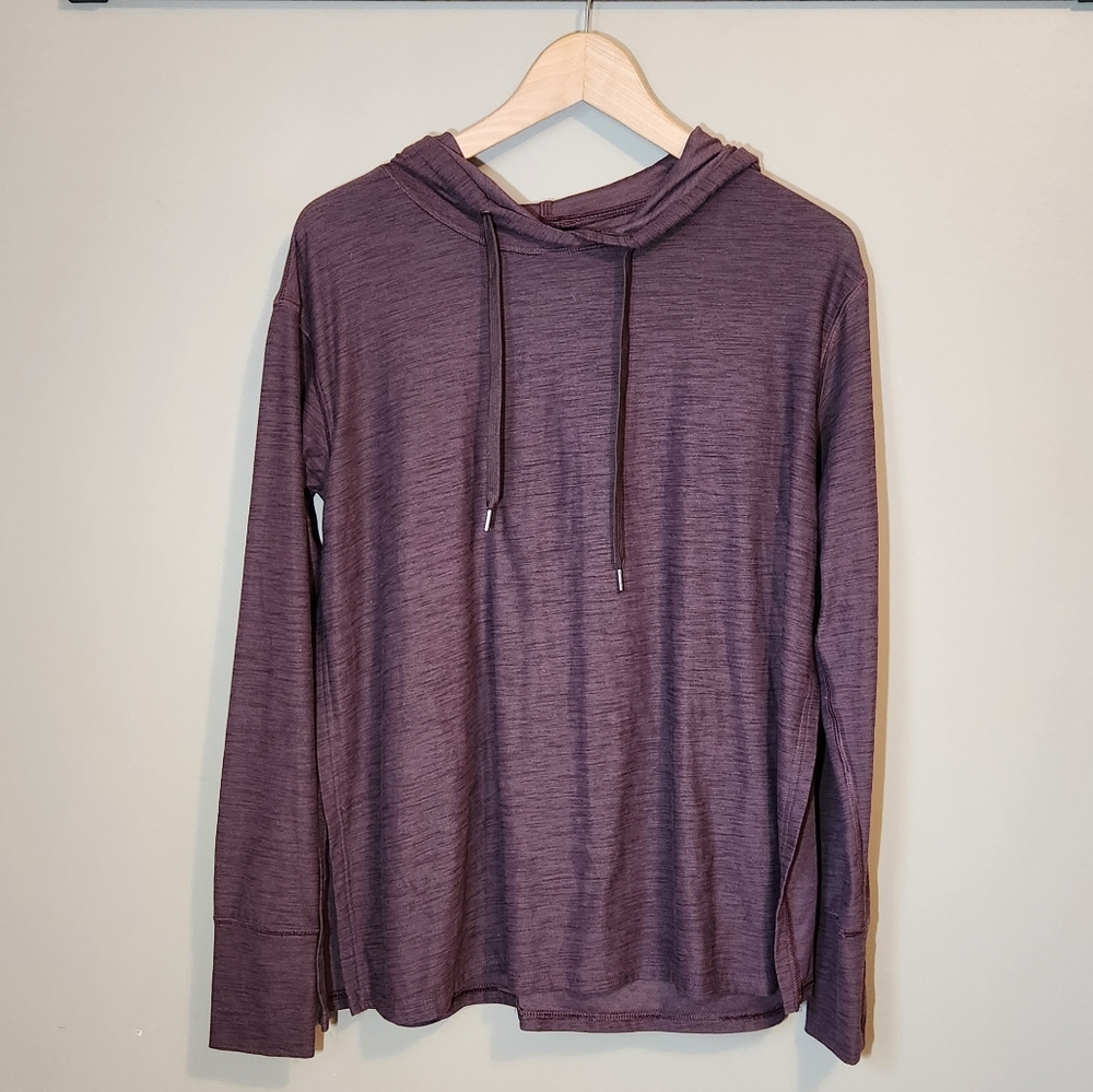 Old Navy nursing hoodie in plum